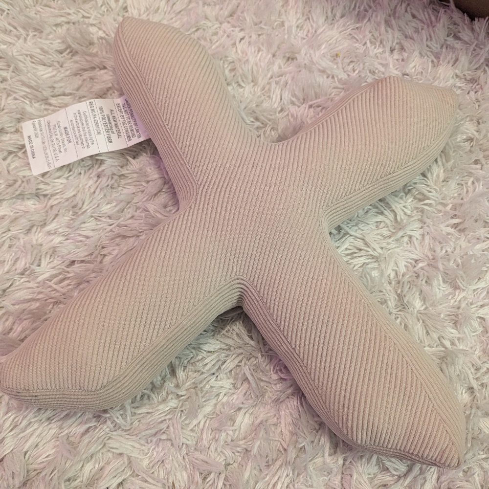 Letter X-Shaped Pillow New